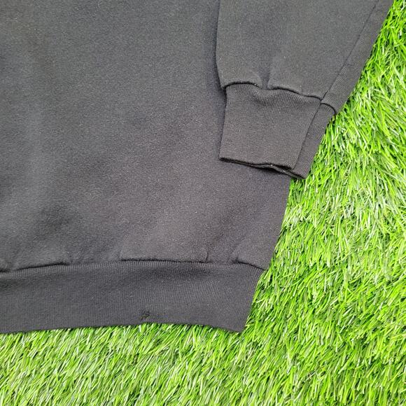 Vintage 90s Wolf Sweatshirt Women Large 20x25 Wilderness USA - Picture 12 of 12